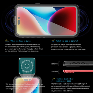 Shellbox Cập Nhật Bất Dưới Nước Bằng Chứng IP68 <span class=keywords><strong>1</strong></span>.5M Drop-Proof Không Thấm Nước Nhà Ở Trường Hợp Đối Với <span class=keywords><strong>iPhone</strong></span> 15/15 Pro/15 Cộng Với/15 Pro Max - Product Image 5