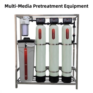 Hệ thống lọc cát thạch anh nước thô dòng chảy lớn và hệ thống nước làm mềm cho các nhà máy tưới tiêu/nhân giống với 6m ³/8m ³/10m ³/h - Product Image 4