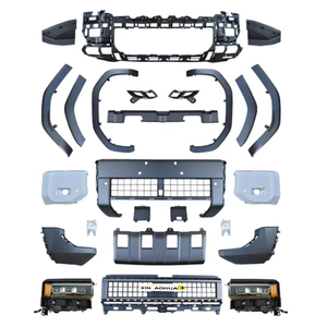 Nuovo prodotto LC250 accessori disponibili per Toyota Landcruiser <span class=keywords><strong>Prando</strong></span> LC250 kit paraurti anteriore rialzata bassa contenente fari - Product Image 5