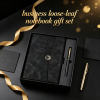 Carnet à spirales personnalisé avec stylo, format A5, détachable, pour réunions de bureau, 100 feuilles, logo imprimable, ensemble de cadeaux d'entreprise