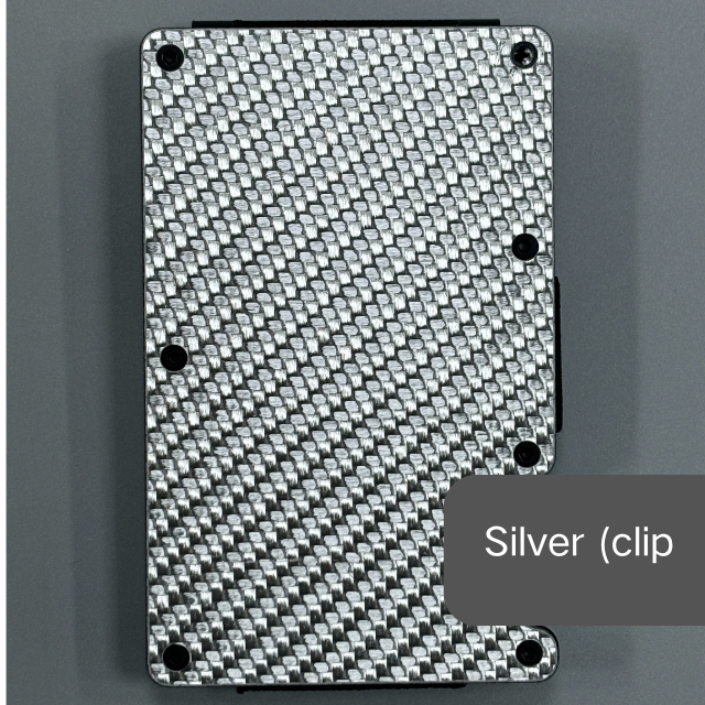 Silver (clip)Carbon fiber