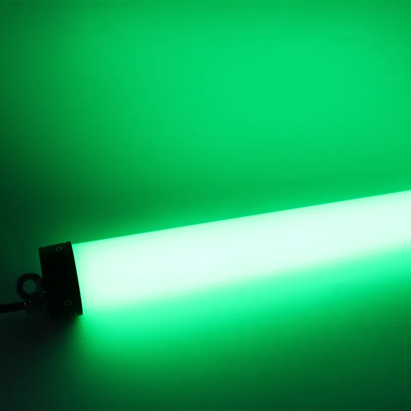 Светодиодная сценическая лампа RGB вертикальная трубка DMX Светодиодная трубка