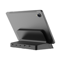 Terminal POS de Sobremesa con Pantalla Táctil de 10 Pulgadas, Tablet Android para Pedidos y Pagos con Lector NFC Frontal, Kiosco de Mesa con Estuche de Carga