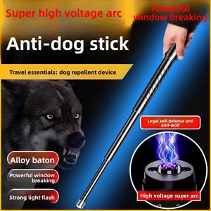 Bâton <span class=keywords><strong>de</strong></span> défense personnel portable en alliage, légal, anti-agression, avec arc électrique - Product Image 1