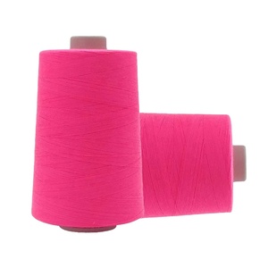 Fil à coudre en coton mercerisé Fil à coudre filé à noyau en coton polyester - Product Image 1