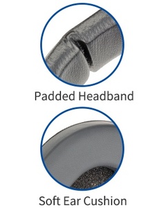 Orejeras Plegables con Cancelación <span class=keywords><strong>de</strong></span> Ruido Industrial, Protección <span class=keywords><strong>Auditiva</strong></span>, Material POM, Certificación CE EN, OEM - Product Image 4
