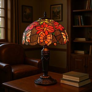 European <b>Retro</b> Cozy Bedroom Table <b>Lamps</b> Dual-Color Rose Creative for Living Room Study Bar Counter-Factory Direct Supply - Product Image 5