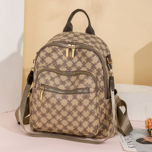 Mochila Modelo 2025 Hecha de Material PU. El forro está hecho de poliéster y presenta patrones geométricos.5928 - Product Image 3