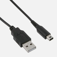 Câble de charge USB pour console Nintendo DSI/2DS/3DS/3DSXL/NEW 3DSLL, câble de charge de 1,2 m