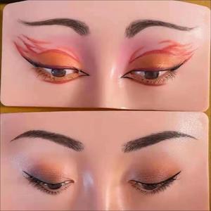 Tête de formation en Silicone 5D pour <span class=keywords><strong>tatouage</strong></span> du visage, maquillage Permanent, lèvres, sourcils, <span class=keywords><strong>tatouage</strong></span>, peau, Mannequin, poupée, maquillage du visage - Product Image 4