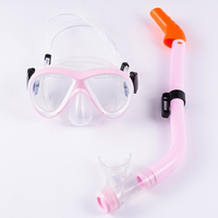 Ensemble de plongée sous-marine pour enfants masques de plongée et tubas en silicone