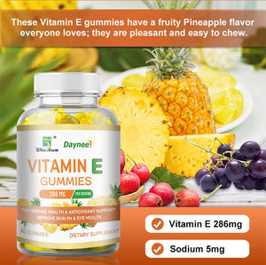Para vitamina E Gummy 3G * 60 uds/botella adulto OEM procesado HACCP certificado 2 años de vida útil - Product Image 6