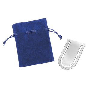 Marcadores Promocionales Metálicos Ovalados de 35x60mm con Bolsita, Ideales para Lectura y Organización - Product Image 2