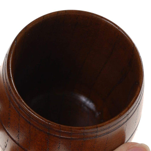 Porte-bouteilles en bois massif fait main, élégant seau à glace et bac à boissons, emballé en carton pour profiter <span class=keywords><strong>de</strong></span> votre boisson - Product Image 6
