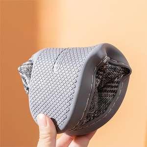 Erkekler sıcak ev ev rahat bellek köpük ekose terlik - Product Image 3