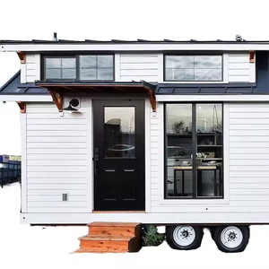 Maison mobile préfabriquée en acier, structure moderne, bureau modulaire, logement écologique, idéale pour les voyages, best-seller - Product Image 5