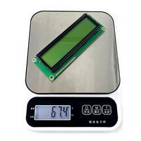 LCD16032 Module d'écran à matrice de points Écran d'affichage LCD avec police 5V3.3V Port parallèle série avec module de bibliothèque de polices en anglais