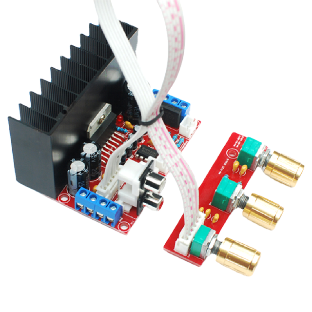 TDA7377 2.1 power amplifier board 3 channel finished subwoofer audio power amplifier board