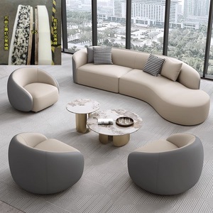 Silla de oficina individual nórdica de Metal, diseño de lujo, juego de Hogar Moderno tapizado, muebles de sala de estar, sofás - Product Image 4