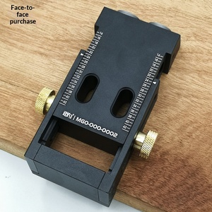 Perforateur de trous biseautés pour <span class=keywords><strong>menuiserie</strong></span>, localisateur de trous, outil d'ouverture oblique en alliage d'<span class=keywords><strong>aluminium</strong></span>, modèle MG0-001-0010B - Product Image 4