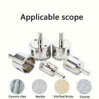 Mata Bor Keramik CSD OEM Khusus untuk Bor Listrik, Aksesoris Bor 28mm Inti Berlian Brazed, Garansi 1 Tahun