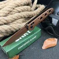 Couteau pliant M16 en acier D2 haute dureté pour extérieur, outil de chasse et de camping multi-usage, qualité industrielle OEM