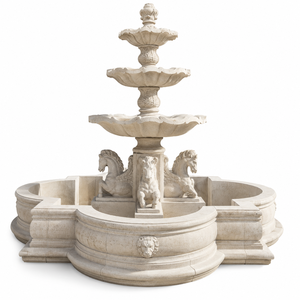 Fuente de Jardín de Arenisca para Exteriores con Figuras Clásicas y Fuente de Agua para Plaza - Product Image 2