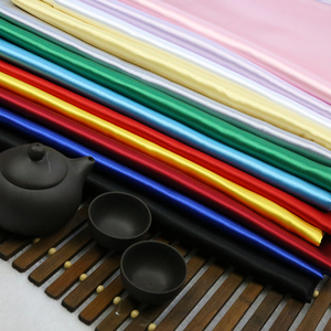 Vải Satin Polyester Microelastic mềm mại như lụa, dùng may váy cưới, đầm dạ hội, đồ ngủ, quần áo, vải trang trí nền. - Product Image 6