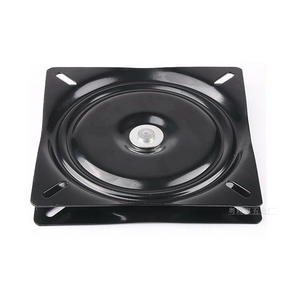 Plaque tournante noire solide à 360 degrés de haute qualité en gros Quincaillerie pour meubles Plaques pivotantes robustes pour chaise de bar - Product Image 2