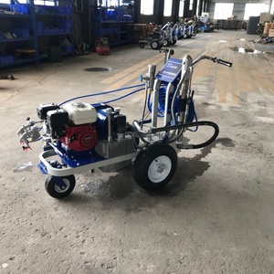 Machine de marquage au laser pour lignes routières de 30 cm de largeur, machines de marquage de lignes pour terrains de sport avec guidage manuel de précision - Product Image 6