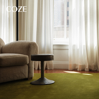 Modern Style Hand-tufted Solid Color Carpet for Living Room - Olive Green Area Set Rugs Custom Size