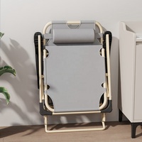 Lit de camping pliant de jardin Chaise de plage inclinable
