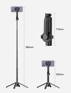 Greatyyt Từ Ảnh Tự Sướng Thanh Với Clip Bảo Vệ Điện Thoại Di Động Chủ Núi Tripod Đối Với Đối Với iPhone 15/14/13 Đối Với Samsung - Product Image 3