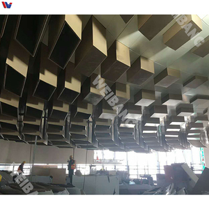 Panneau de mur rideau en aluminium, design industriel, surface anodisée, anti-corrosion, revêtement extérieur personnalisé - Product Image 2