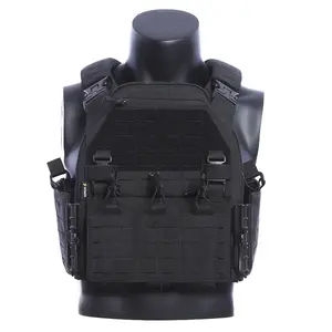 Fabriek Chaleco Tactico Black 1000d Oxford 6094 Plaat Drager Tactisch Vest Voor Mannen