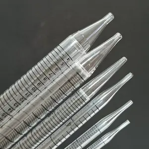 SP-10025 Lab Sterile Plastic Measuring 1ml 2ml 5ml 10ml 25ml 50ml Disposable Serological Pipette