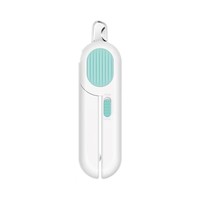 Coupe-ongles LED pour chats et petits chiens, ciseaux de toilettage sûrs en fer pour griffes