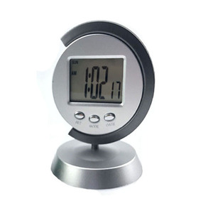 Nako Quartz Clock Na-299a Digital Desk Alarm Clock With Date And Time Display For Home Office Study Use - Product Image 5