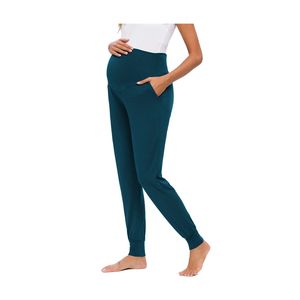 Maternité Femmes Polyester Casual Confortable Lounge Yoga <span class=keywords><strong>Pantalon</strong></span> - Product Image 2