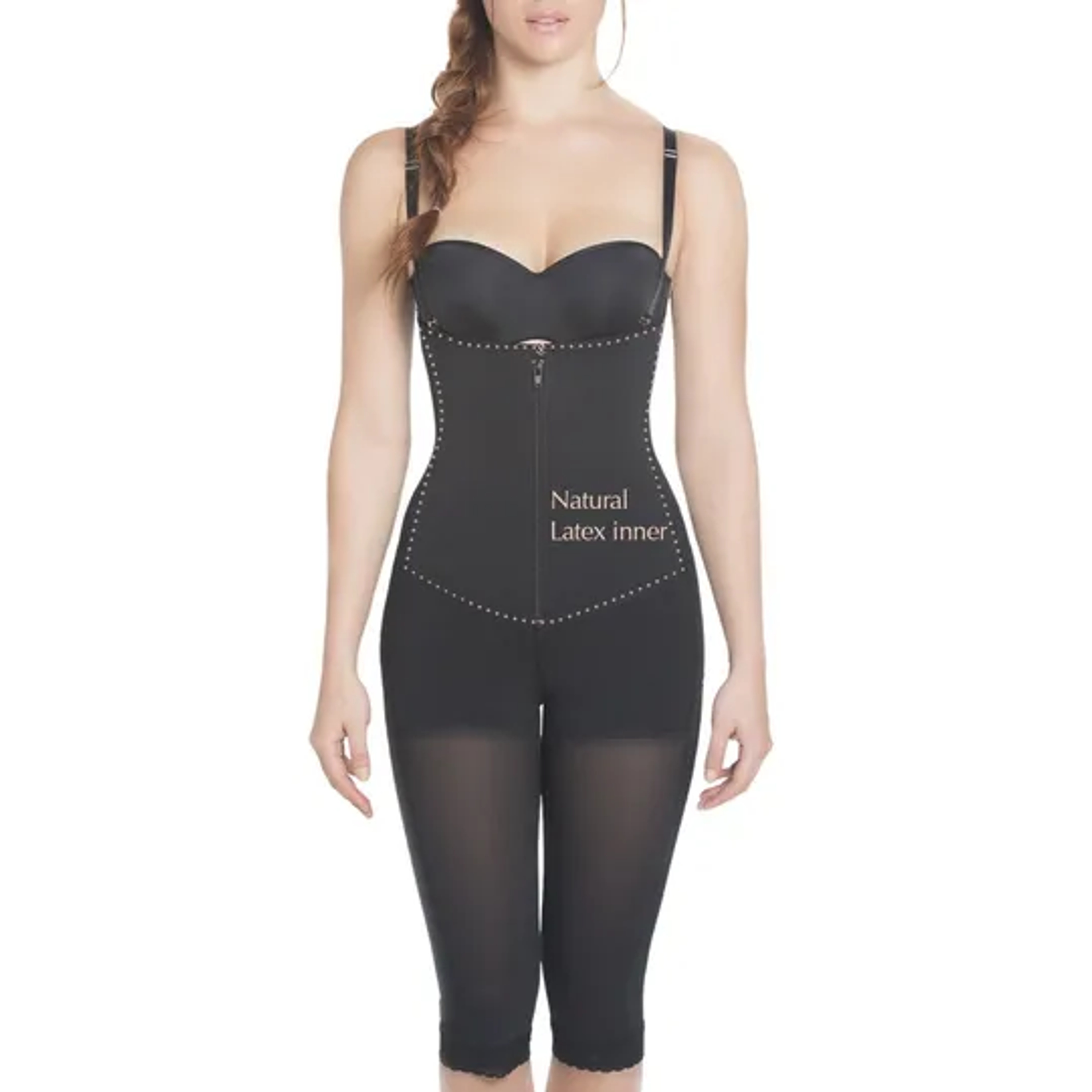 shaper high waist long leg panty girdle