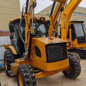 Chargeuse-pelleteuse sur roues d'occasion Cat 420F de marque japonaise, 7 tonnes, en parfait état de marche (pompe, moteur, boîte de vitesses), pour travaux d'ingénierie, en vente. - Product Image 1