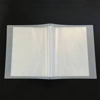 Carpeta de Archivos para Oficina y Escuela, Duradera, Impermeable, de Plástico PP, Tamaño A4, con Bolsillo de Exhibición, Cierre Elástico y Logotipo Personalizable