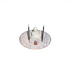 ที่วางธูปหินสบู่แบบใช้มือสำหรับตกแต่งบ้าน - Product Image 1