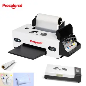 Usa Magazijn Goedkope Roll Dtf A3 Printer En Uitharding Oven T-Shirt Dtf Printer Drukmachine Voor Kleine Bedrijven Printer Dtf