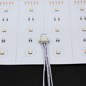 New Hot Bán LED tấm cuttable 24V RGBW 12V LED trần ánh sáng Bảng điều chỉnh ma trận 3LED/cut LED bảng điều chỉnh SMD5050 LED tấm ánh sáng - Product Image 3