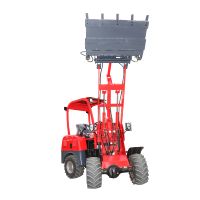 Volle lekt rischer Mini-Gelenk lader 0,6 Tonnen 0,8 Tonnen 1 Tonne 5 Tonnen CE 4WD China Elektrischer Radlader für die Landwirtschaft
