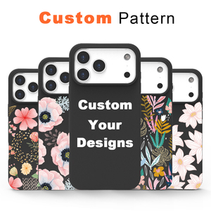 Casing ponsel TPU lembut bermotif kustom pabrik untuk iPhone 17 16 Air Pro Max 2.25mm penutup berkualitas tinggi desain mewah Matte - Product Image 1