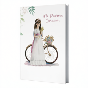 Libro Mi Primera Comunión 24x29cm Impresión Digital Evento Religioso Infantil Elegante - Product Image 2