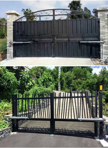 Eficiencia energética 300kg DC24V Diseño a prueba de agua Motor de puerta abatible automático Abridor de puerta Cierrapuertas <span class=keywords><strong>para</strong></span> Villa de lujo - Product Image 6