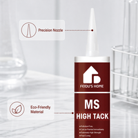 Scellant polymère haute résistance MS à haute adhérence 300 ml, adhésif de construction imperméable, colle liquide à séchage rapide pour carrelage, bois, métal